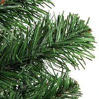 24" Unlit Mini Pine Artificial Christmas Tree in Burlap Sack