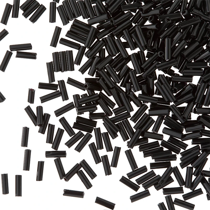 John Bead 6.5mm Czech Glass Bugle Beads