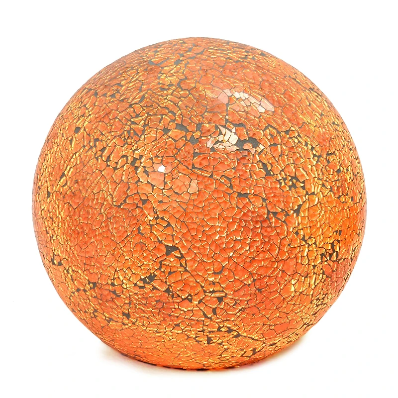 Simple Designs 7.7" Mosaic Stone Ball Table Lamp