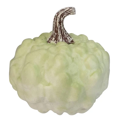 5.5"  Green Textured Pumpkin Tabletop Décor