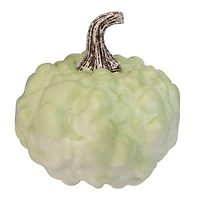 5.5"  Green Textured Pumpkin Tabletop Décor