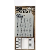 Stampers Anonymous Tim Holtz® Mini Layered Stencil Set #36