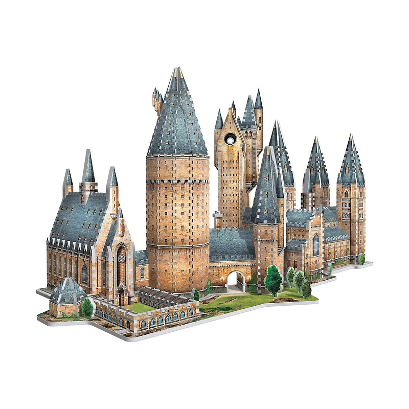 Harry Potter Collection - Hogwarts Castle - 2 3D Puzzles: Great Hall and Astronomy Tower: 1725 Pcs