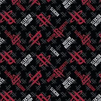 Camelot Fabrics NBA Houston Rockets Cotton Precut Fabric Bundle