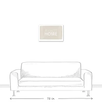 Good To Be Home 24" x 16" Canvas Wall Art