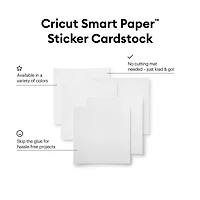 Cricut® Smart Paper™ Sticker Cardstock, White