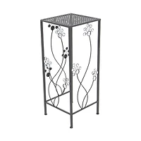 Black Metal Traditional Plantstand Set