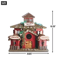 10.5" Finch Valley Winery Birdhouse
