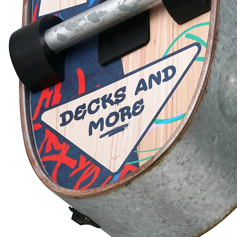 American Art Decor 20" Metal LED Skate Shop Decks and More Marquee Sign