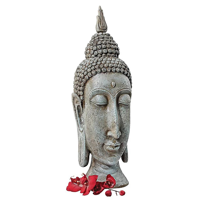 Design Toscano 29.5" Sukhothai Buddha Asian Garden Sculptural Bust