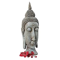 Design Toscano 29.5" Sukhothai Buddha Asian Garden Sculptural Bust