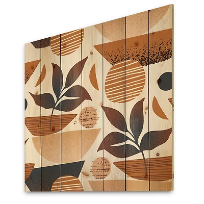 Designart - Tropical Leaf Silhouettes and Shapes I