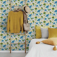 Elana Gabrielle Nasturtiums Floral Peel & Stick Wallpaper