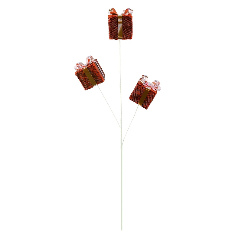 26" Red & Pink Gift Box Stem by Ashland®