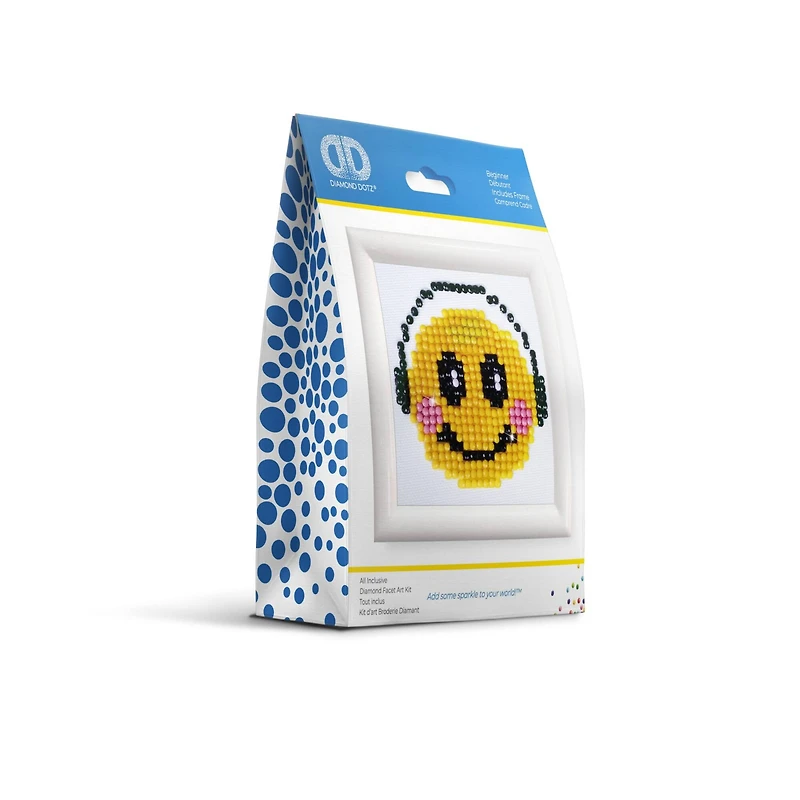 Diamond Dotz® Beginner Smiling Groove with Frame Diamond Facet Art Kit