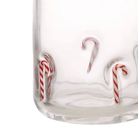 17oz. Clear Glass with Candy Canes by Ashland®