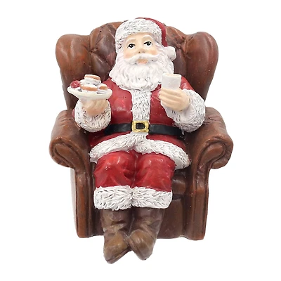 Mini Santa Sitting in Armchair Decoration by Ashland®