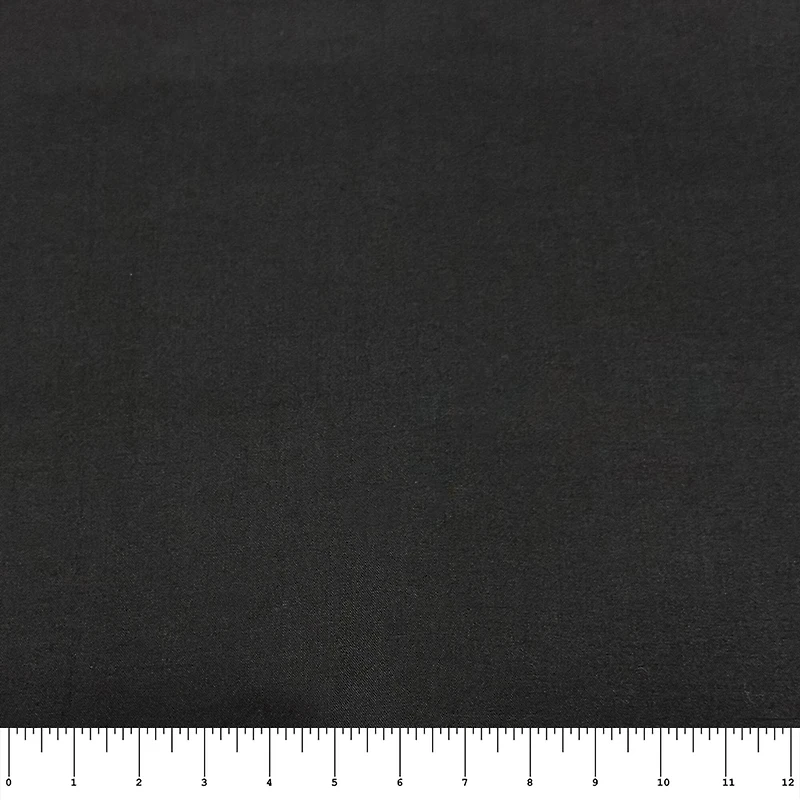 Feldman Black Broadcloth Fabric