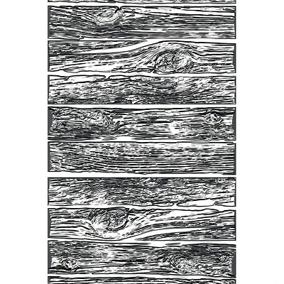 Sizzix® Tim Holtz Mini Lumber 3D Texture Fades Embossing Folder