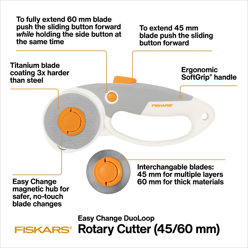Fiskars® DuoLoop Rotary Cutter