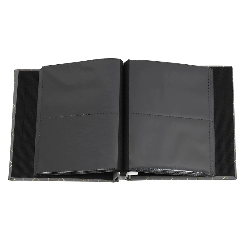 Gray Geometric 2-Up Photo Album by Recollections™