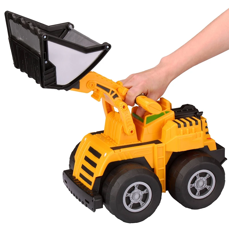 Kid Galaxy Front End Loader Truck with Squeeze Handle