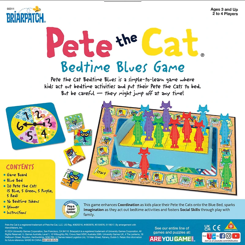 Pete the Cat Bedtime Blues Game
