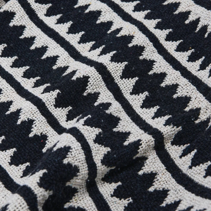 Hello Honey® Striped Cotton Throw Blanket with Fringe