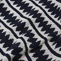 Hello Honey® Striped Cotton Throw Blanket with Fringe