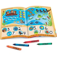 Trend Enterprises® Counting & Mazes Reusable Books & Crayons Set