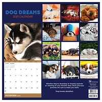 TF Publishing 2025 Dog Dreams Wall Calendar