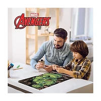 Marvel Avengers - The Incredible Hulk 3D Lenticular Jigsaw Puzzle in a Collectible Shaped Tin: 300 Pcs