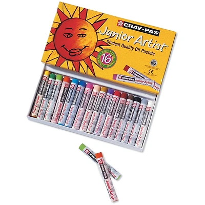 Sakura® Cray-Pas® Junior Artist™ Oil Pastel 16 Color Set