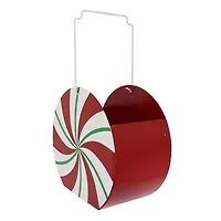 6.25" Peppermint Metal Container Tabletop Décor by Ashland®