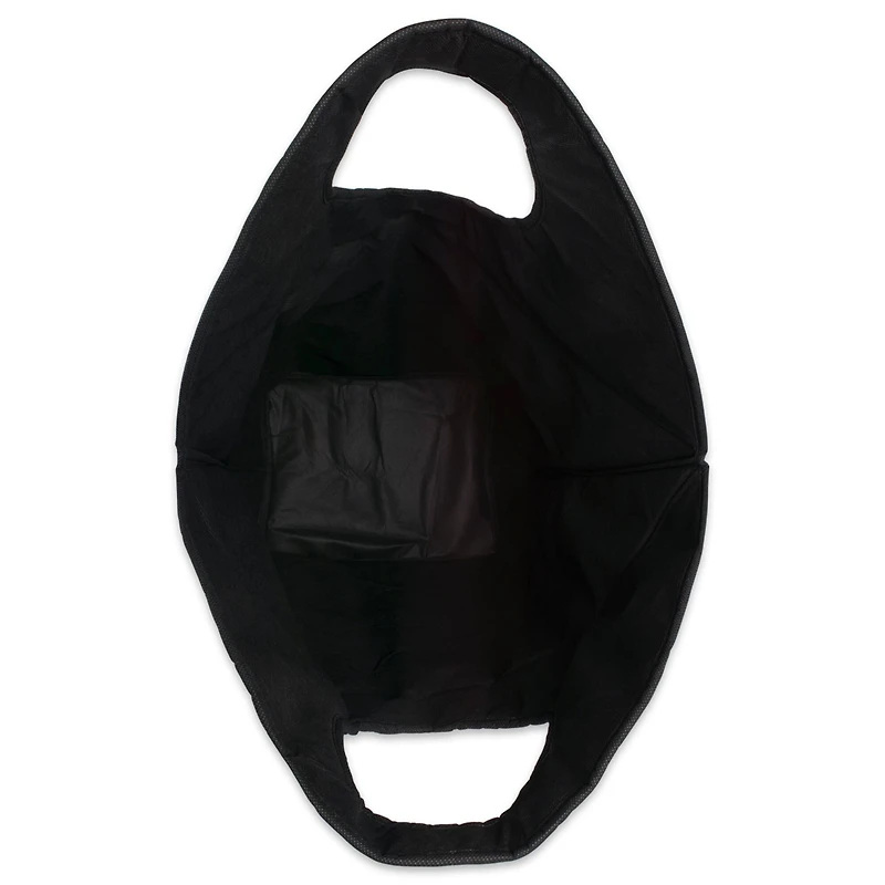 DII® Black Marble Laundry Basket Bag