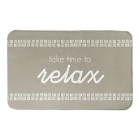 Time to Relax 34" x 21" Bath Mat