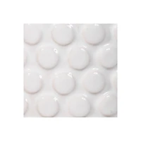 Hello Honey® 6" Round White Polka Dot Stoneware Flower Pot