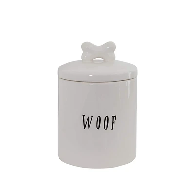 Hello Honey® 7'' Woof Jar with Bone Handle Lid