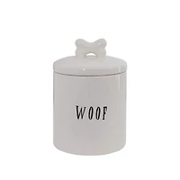 Hello Honey® 7'' Woof Jar with Bone Handle Lid