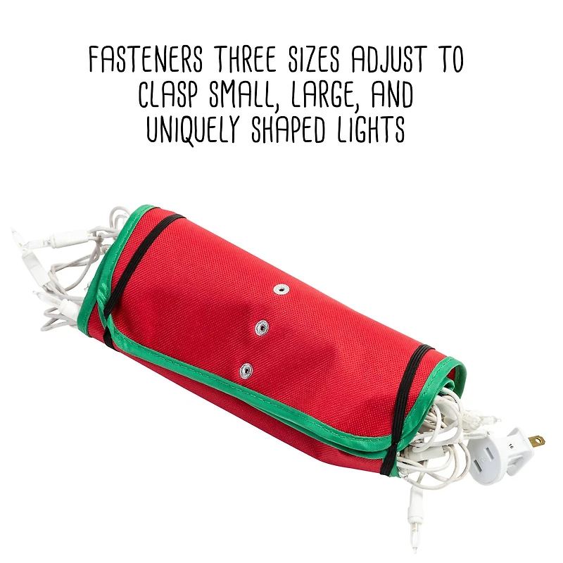 Honey Can Do Red Holiday Light Storage Box