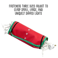 Honey Can Do Red Holiday Light Storage Box