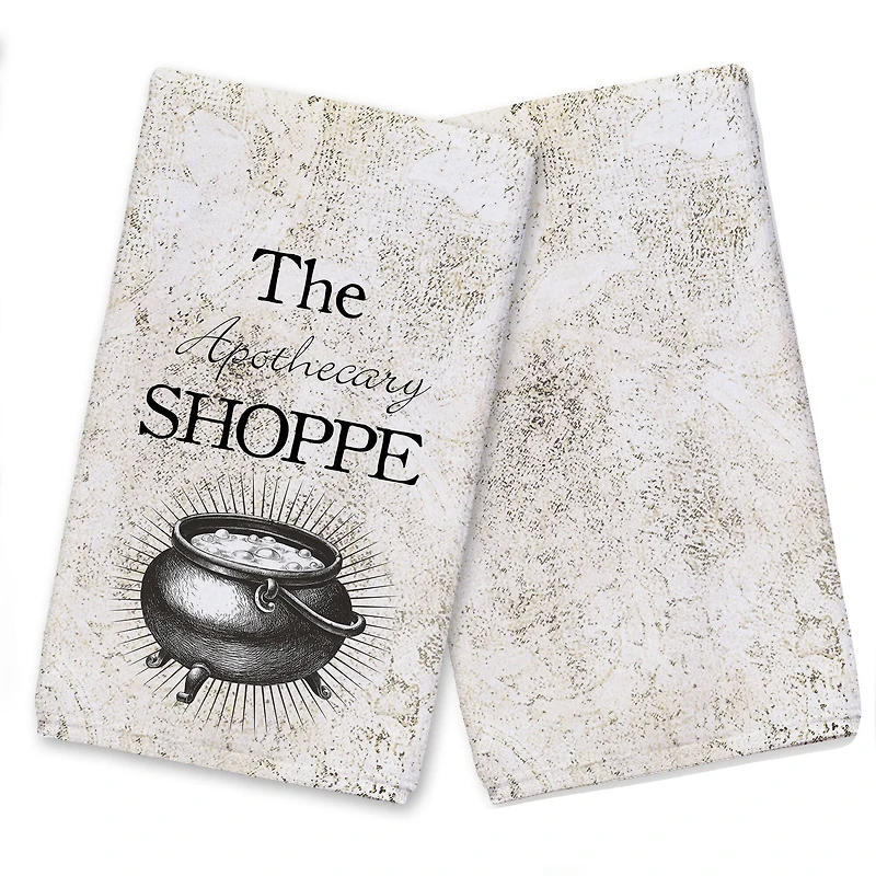 Apothecary Spot 16" x 25" Tea Towel - Set of 2