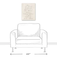 Love is what Happens 16" x 20" Canvas Wall Art