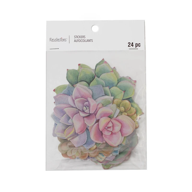 Succulent Die Cut Stickers by Recollections™
