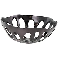 Aluminum Drip Decorative Bowl Set with Open Frame Design