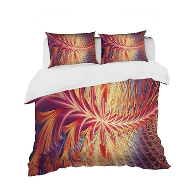 Designart 'In Sync' Modern & Contemporary Bedding Set
