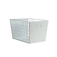 13" White Wire Multifunctional Basket