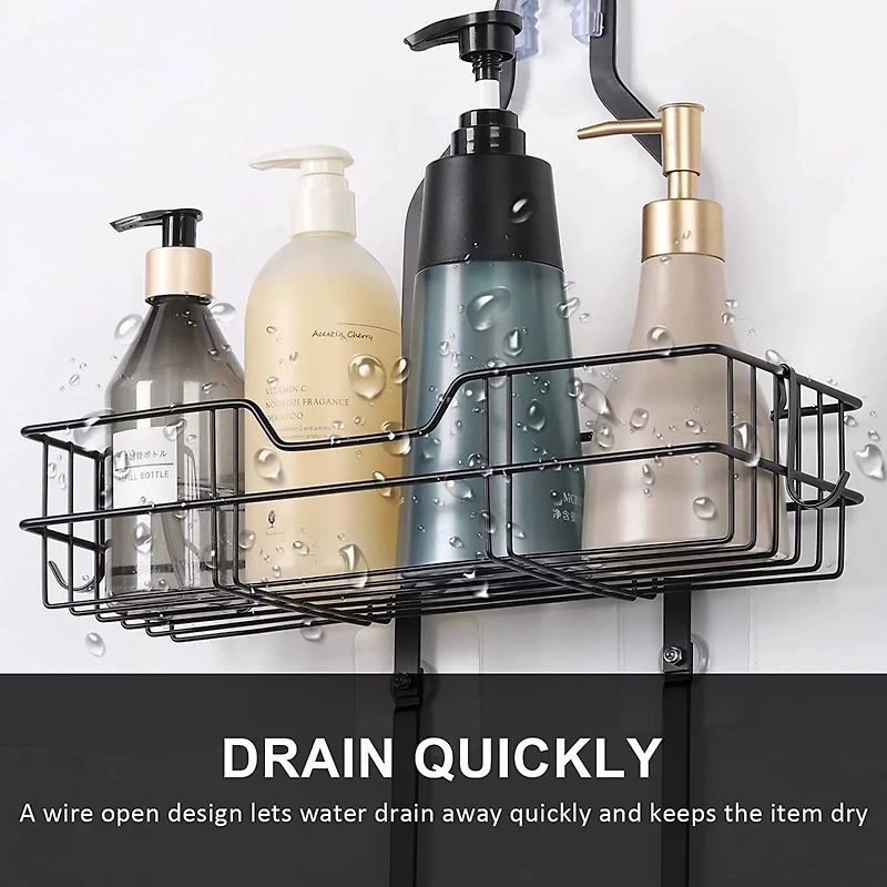 Over Head Shower Caddy Basket with Hook