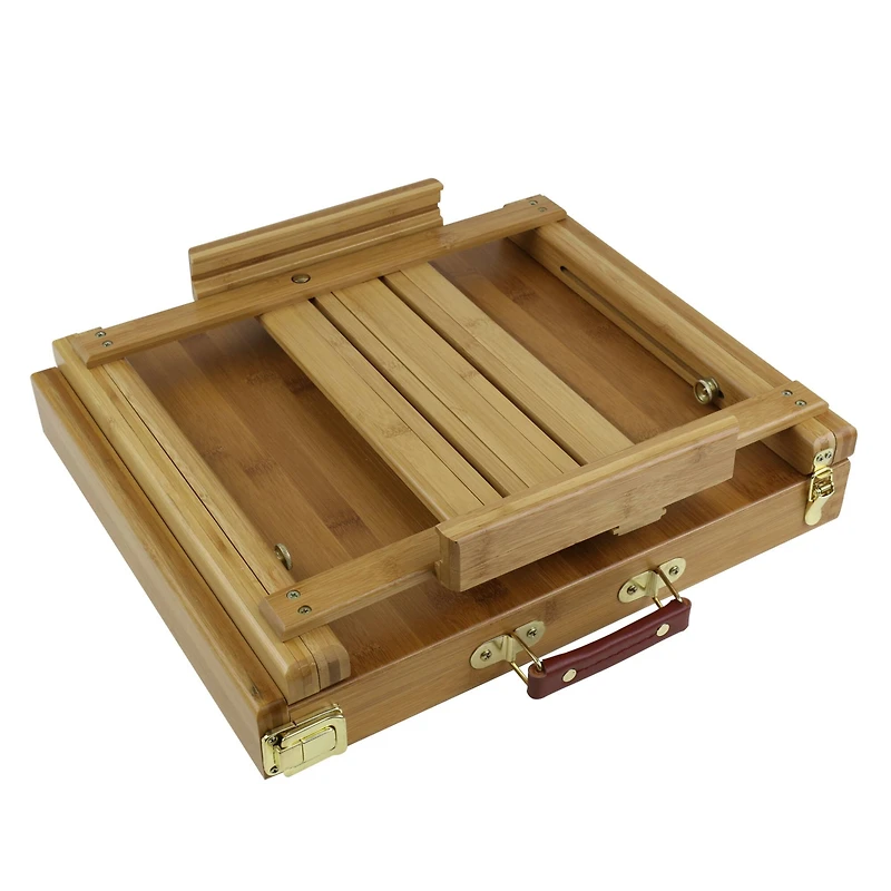 Art Alternatives Bamboo Ravenna Tabletop Sketch Box Easel