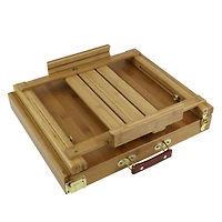 Art Alternatives Bamboo Ravenna Tabletop Sketch Box Easel